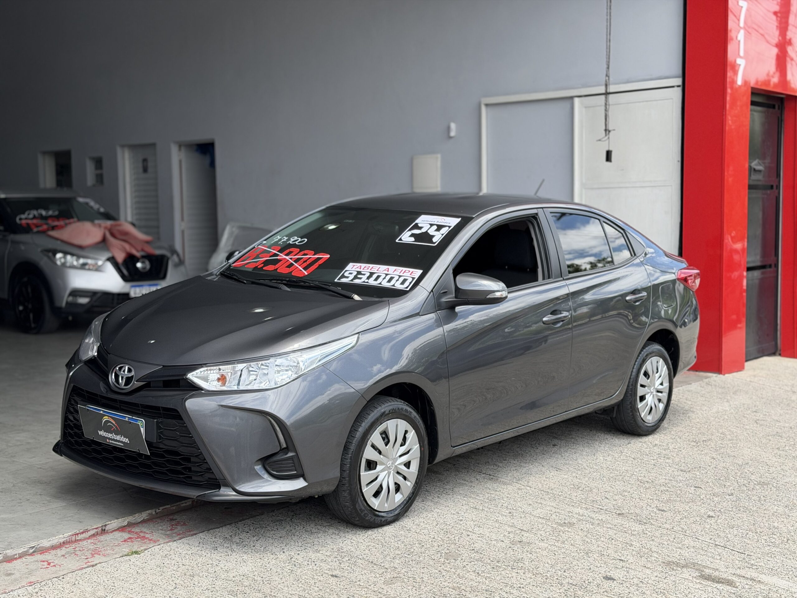 TOYOTA YARIS XL SEDAN 1.5 AUT FLEX 2024 | Velozes Batidos - loja